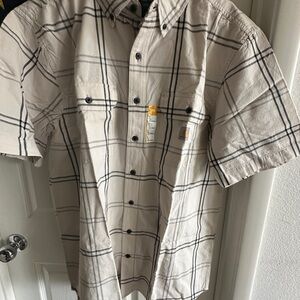 Carharrt Plaid Short Sleeve Shirt